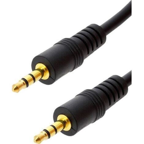 Câble Audio - - 3.5 mm - 5m - - (1/4)