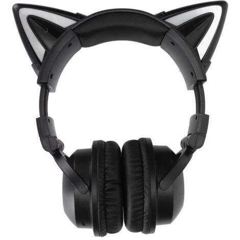 écouteurs de chat mignon Oreilles de chat Bluetooth Oreille de chat Bluetooth, casque stéréo avec Microphone, (1/4)