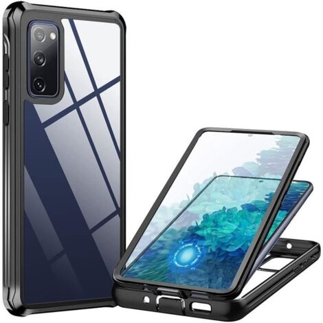 Coque pour Samsung Galaxy S20 FE 5G 4G 6.5 Pouce Full Body 360 Degré Anti-Rayures Bumper de Antichoc avec Protecteur d\'écran Intégré (1/4)