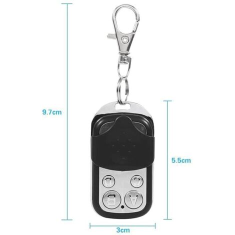 Lot de 3 télécommandes universelles pour portes automatiques, fréquence
