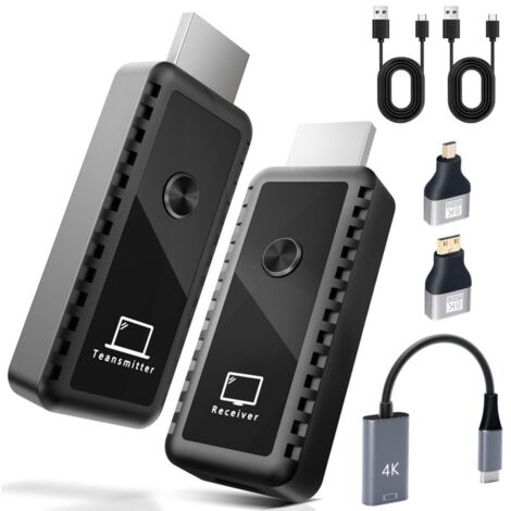Emetteur et récepteur vidéo HDMI sans fil 30m TV Stick Screen Sharing Extender (1/4)