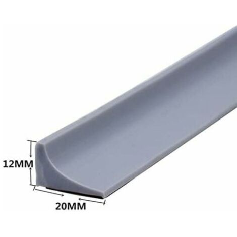 Rebord Bac De Douche ALITAIYI Barre De Autocollante En Caoutchouc - Protection Flexible - Pour , évier De Cuisine, Baignoire Seuil De Douche