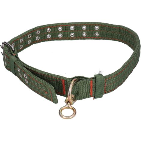 Collier vache toile 4 couches – renforcé usure, pâturage, approvisionnement grande taille