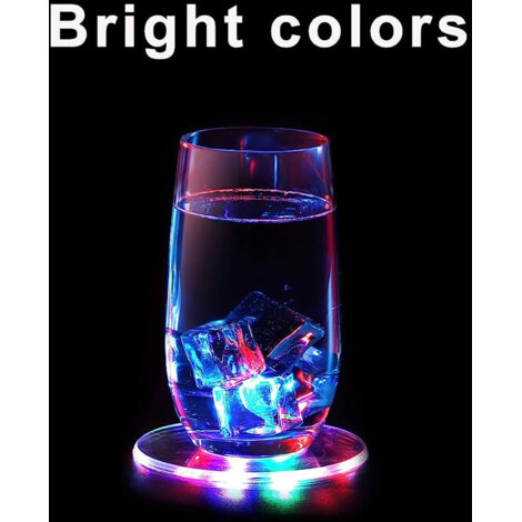 Support lumineux pour verres et bouteilles, idéal mariages, festivals et soirées