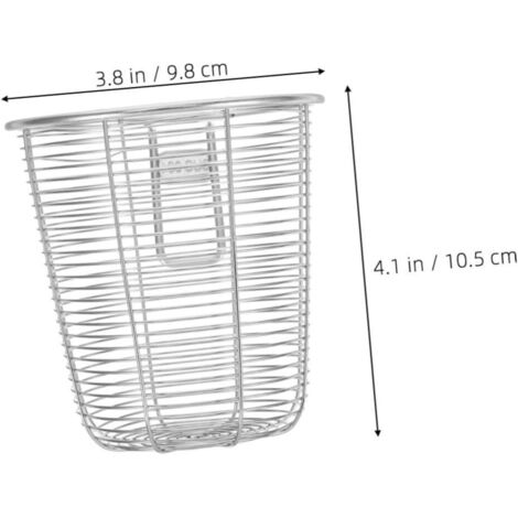 Lot De 2 Portes-ustensiles De Cuisine En Métal Noir - Neuf