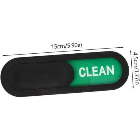 Panneau Magnétique Clean Dirty Pour Lave-Vaisselle - Indicateur Facile à Lire Avec Aimant Et Autocollants