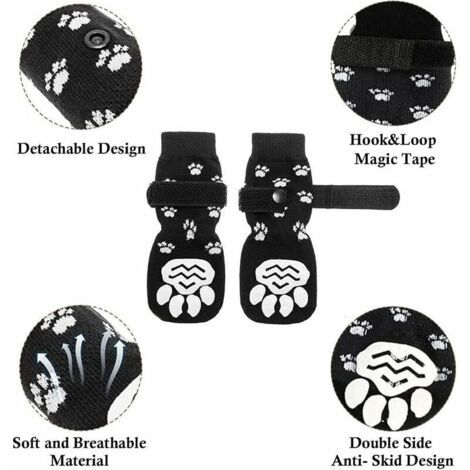 Chaussettes bébé 3-pack anti-dérapantes chats main image 1