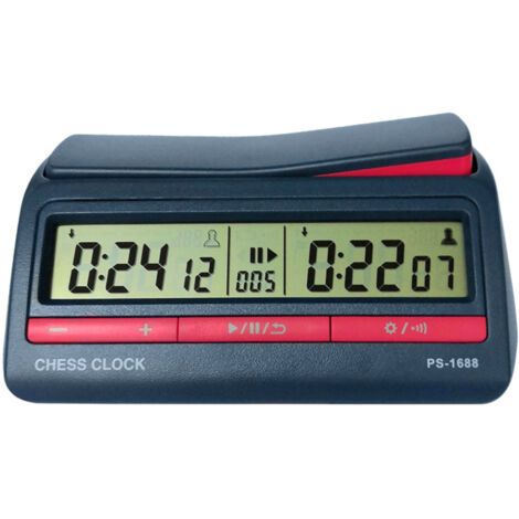 Horloge d'échecs multifonctionnelle, minuteur d'échecs électronique (1/5)