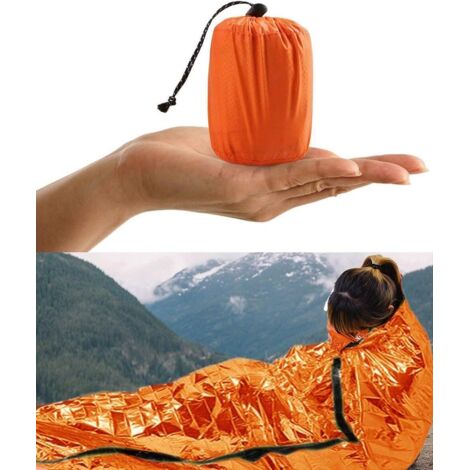 Sac De Couchage De Camping 210 * 90cm De Secours De Sac De Couchage Thermique D - Sport