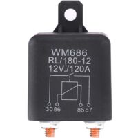 1 pc 12V 120A Relais de Charge Voiture Van ON/OFF 4 Broches Heavy Duty Split Van Boat