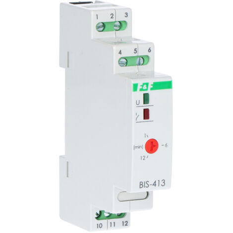 Relais à impulsion avec minuterie 16A 230V AC 1P BIS-413