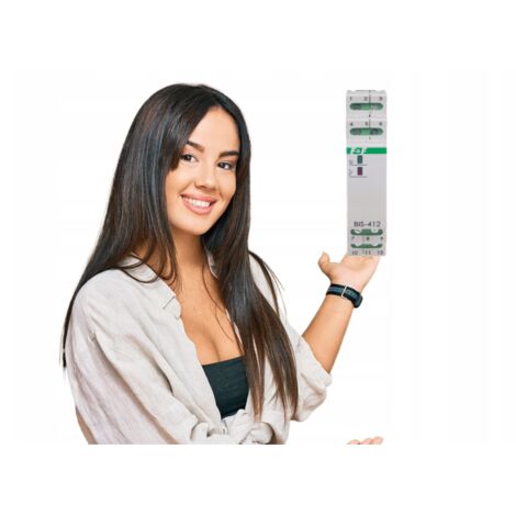 F&F Relais bistable BIS-412 - 24V - Compact et efficace - Contrôle local et centralisé (1/5)