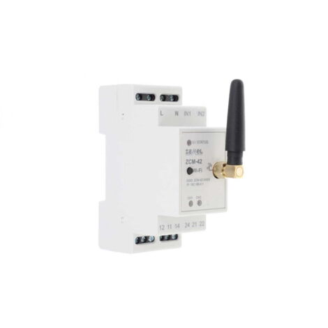 Minuterie Wi-Fi 2xNO/NC 16A (courant d'appel 111A/20ms) 230V AC ZCM-42 EXT10000265