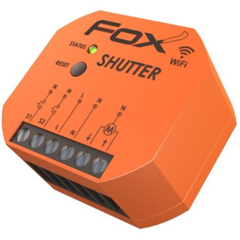 Contrôleur de volet roulant Wi-Fi SHUTTER FOX avec moteur 230V