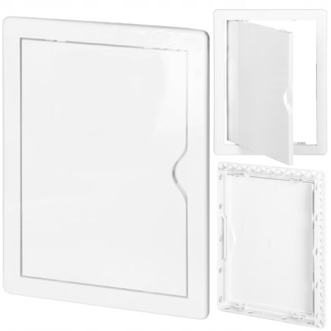 Virone Trappe d'accs ABS - 15 x 30 cm - Blanc - Pratique et esthétique - Accs facile