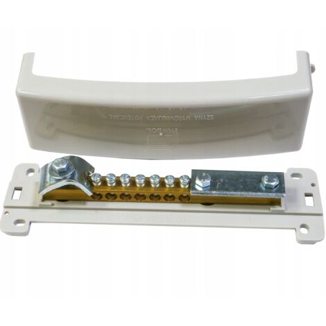 Pawbol  Barrette de mise  terre - 1x50 + 7x25mm - Cuivre et laiton - Construction durable et fiable