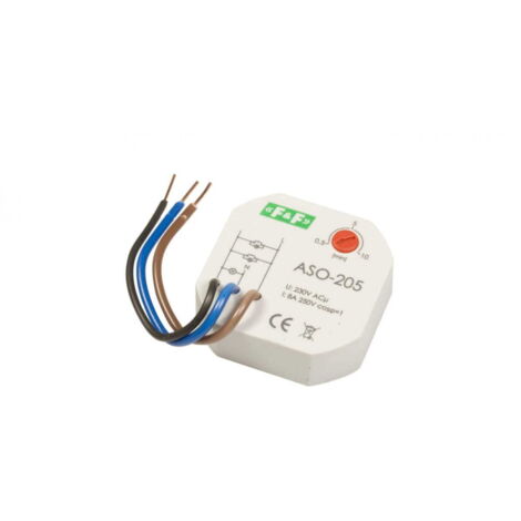 Interrupteur d'escalier pour boîtier fi60 10A 0,5-10min 230V AC ASO-205