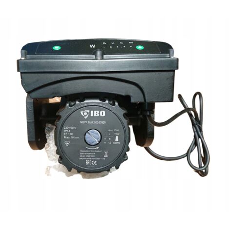Ibo Pompe circulatoire Nova Max 50-120/250 - Électronique - Puissante - Silencieuse et efficace (1/5)