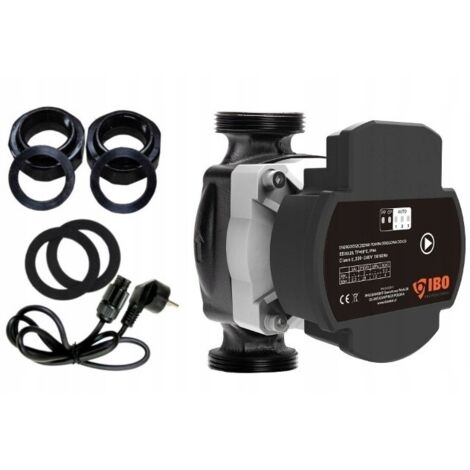 Ibo  Pompe de circulation électronique AMG 25/80/130 PWM - Noir - Économique - Silencieuse