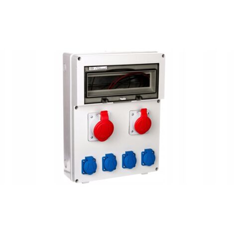 Elektromet  Tableau électrique RSE-05 - 14 modules - IP54 - Sécurisé et fiable - Idéal chantier