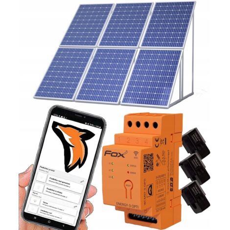Moniteur d'électricité avec antenne WI-FI 3F+N interne intégrée, WI-MEF-3-OPTI-40 (1/5)