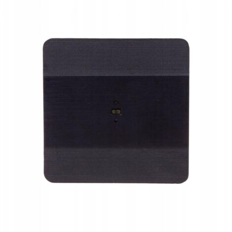 F&F  Capteur de mouvement laser DRL-60-12-9 - Noir satiné - Détection précise - Éclairage automatique