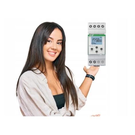 F&F Horloge programmable PCZ-521.3 Plus - 24-264V - Contrôle NFC - Écran LCD éclairé (1/5)