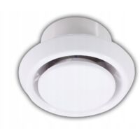 Dospel Anémostat 125 mm - Blanc - Haute qualité - Ventilation efficace - Design moderne
