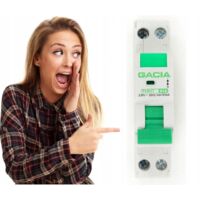 Gacia Disjoncteur Différentiel B16 Type A - 230V - Sécurisé - Protection Électrique Fiable