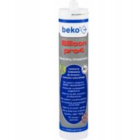 Beko Silicone universel Pro4 - 310 ml - Transparent - Haute résistance - Anti-moisissure