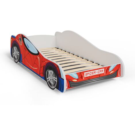 Letto per bambini Car Spider 160x80 senza materasso