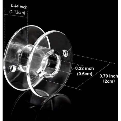 Canette Machine A Coudre 50 Pièces Bobines De Machine à Coudre Canettes