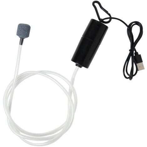 Mini Pompe à Air pour Aquarium, Pompe à Oxygène pour Aquarium, Pompe à Oxygène à économie d'énergie 1W