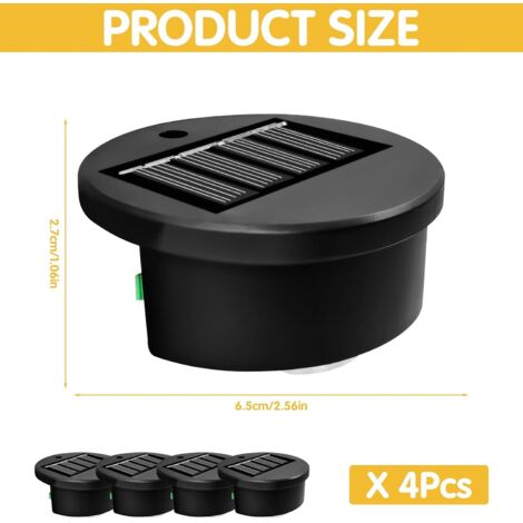 Recitem Lot De 2 Lampes Solaires Flottantes Pour Piscine - Éclairage LED Avec Changement De Couleur - Étanche - Pour Jardin, Piscine, Parcs Aquatiques Et Piscine, étang, Fontaine, BJD1199