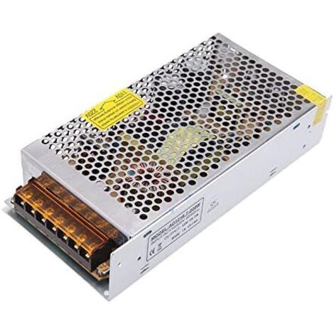 Alimentation 12V 10A, Transformateur AC 100V-240V à DC 12 Volt 120W pour Bande LED, Lumières LED, CCTV, Radio, Projet Informatique