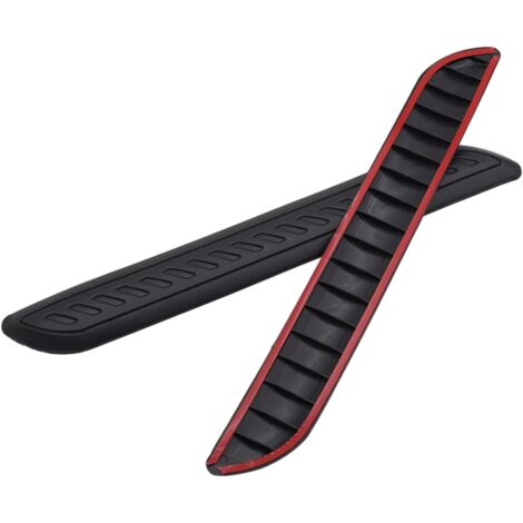 Lot De 4 Bandes Anti-Collision Pare-Chocs Universelles - Protection Voiture Anti-Rayures 40 Cm !