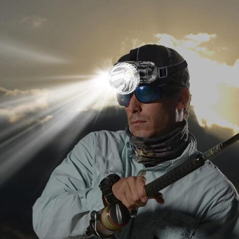 Lampe Frontale étanche Pour Camping, Course à Pied Et Plein Air - Générique Neuve