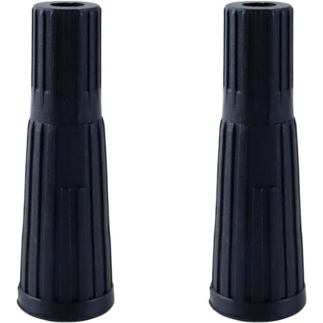 Adaptateur Télescopique 2 Pièces, avec Extrémité Conique Filetée, Tête Filetée Universelle Standard en Plastique, Adapté Aux Rouleaux À Peinture, Grattoirs Et Perches Télescopiques.