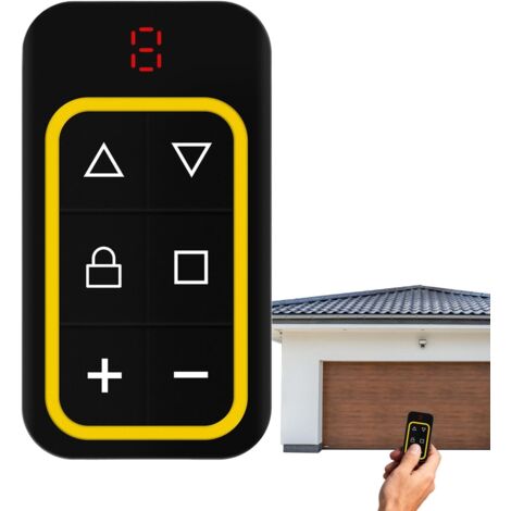 Télécommande de Garage – Émetteur d'ouverture de Porte de Garage, Dispositif de contrôle d'accès et de Portail, Solution de sécurité Pratique, Accessoire de propriété extérieure de qualité supérieure (1/5)