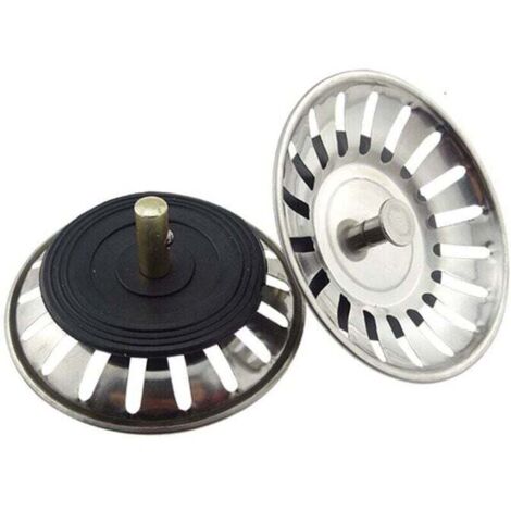 Bonde en inox (Diametre : 83 mm - Hauteur : 16 mm) pour eviers Armonia, Galassia Franke