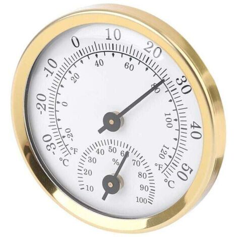 Température Humidimètre Hygromètre de thermomètre de forme ronde de Température Humidimètre Hygromètre de thermomètre de forme ronde de