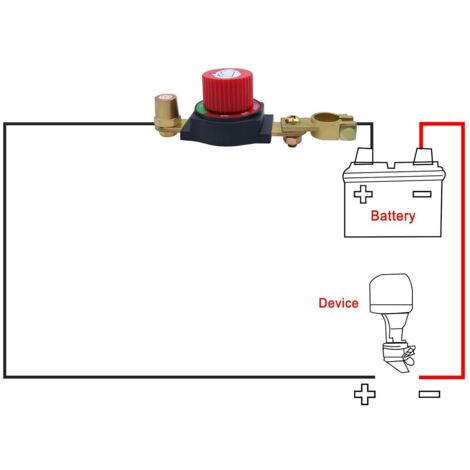 KZQ Coupe Circuit Batterie de Moto, Interrupteurs de Batterie KZQ Coupe Circuit Batterie de Moto, Interrupteurs de Batterie