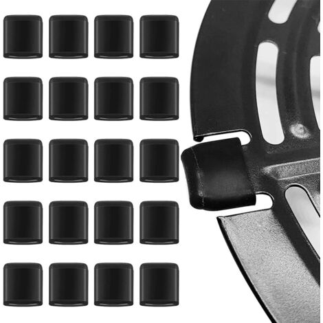 20 Pièces Pads en Caoutchouc pour Friteuse, Pads en Caoutchouc pour Friteuse, Protection Anti-Rayures pour Friteuse