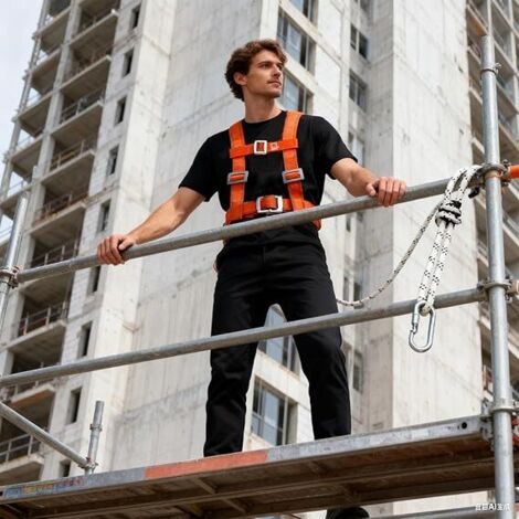 Ceinture D’escalade Réglable Et Large – Harnais Pro Pour Rappel, Sauvetage, Formation Outdoor