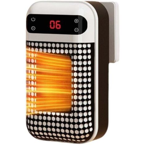 Chauffage portable haute puissance, contrôle intelligent de la température, chauffage chaud pour dortoir, maison, bureau, chauffage efficace, compact et sûr avec protection contre la surchauffe et le (1/4)