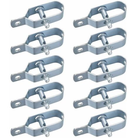10 Pices Tendeur Grillage, Tendeur de Clture, Tendeurs Fil Barbel, Kit de Connecteurs Tendeur de Corde pour Fil de Tension