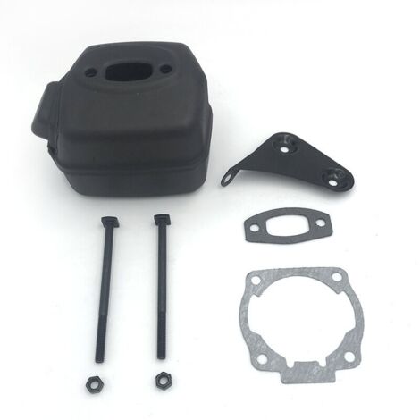 Silencieux d'chappement avec boulon et joint pour Husqvarna Husky 50 51 55 trononneuse (1/3)