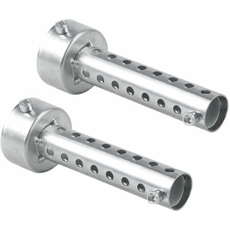 2 Pièces Insert chicane DB killer universel échappement silencieux Moto 48mm