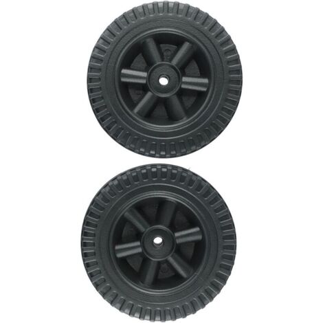 Lot de 2 roues de rechange pour barbecue à gaz et autres marques de 150 cm (noir) (1/5)