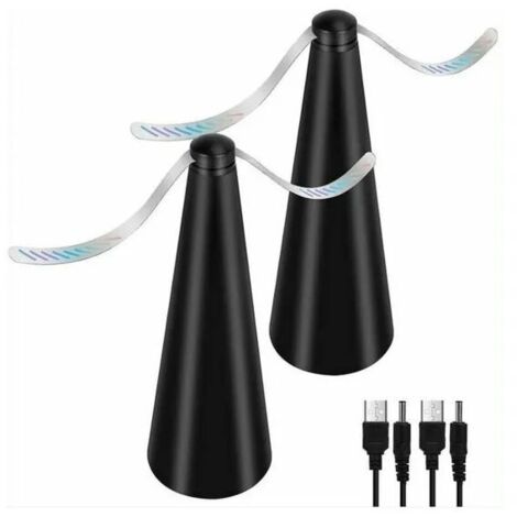 Ventilateur Anti-Mouche Lot de 2 Rpulsifs Naturels loigne Insectes de la Nourriture Camping Jardin (1/4)